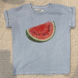 Anthropologie vintage wash watermelon tshirt - XS